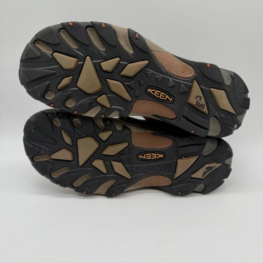Keen Sandals Men's 11.5 Brown Leather Arroyo II Waterproof‎ Hiking Trail Outdoor